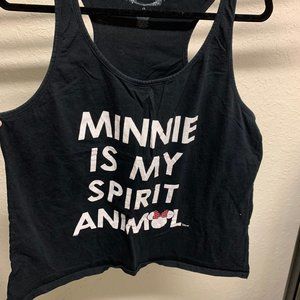 Black Torrid Minnie Mouse Tank Top
